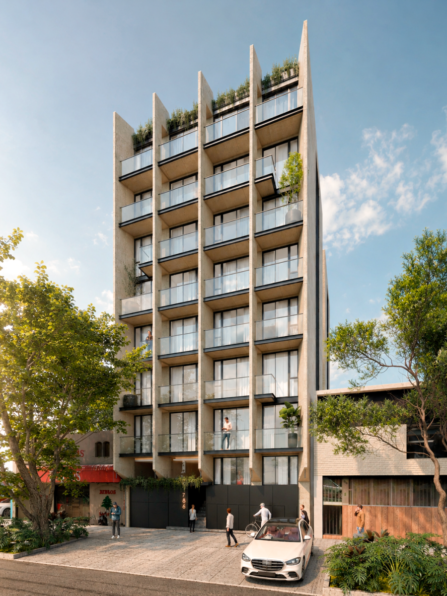 Fachada Av. Cuauhtémoc 786